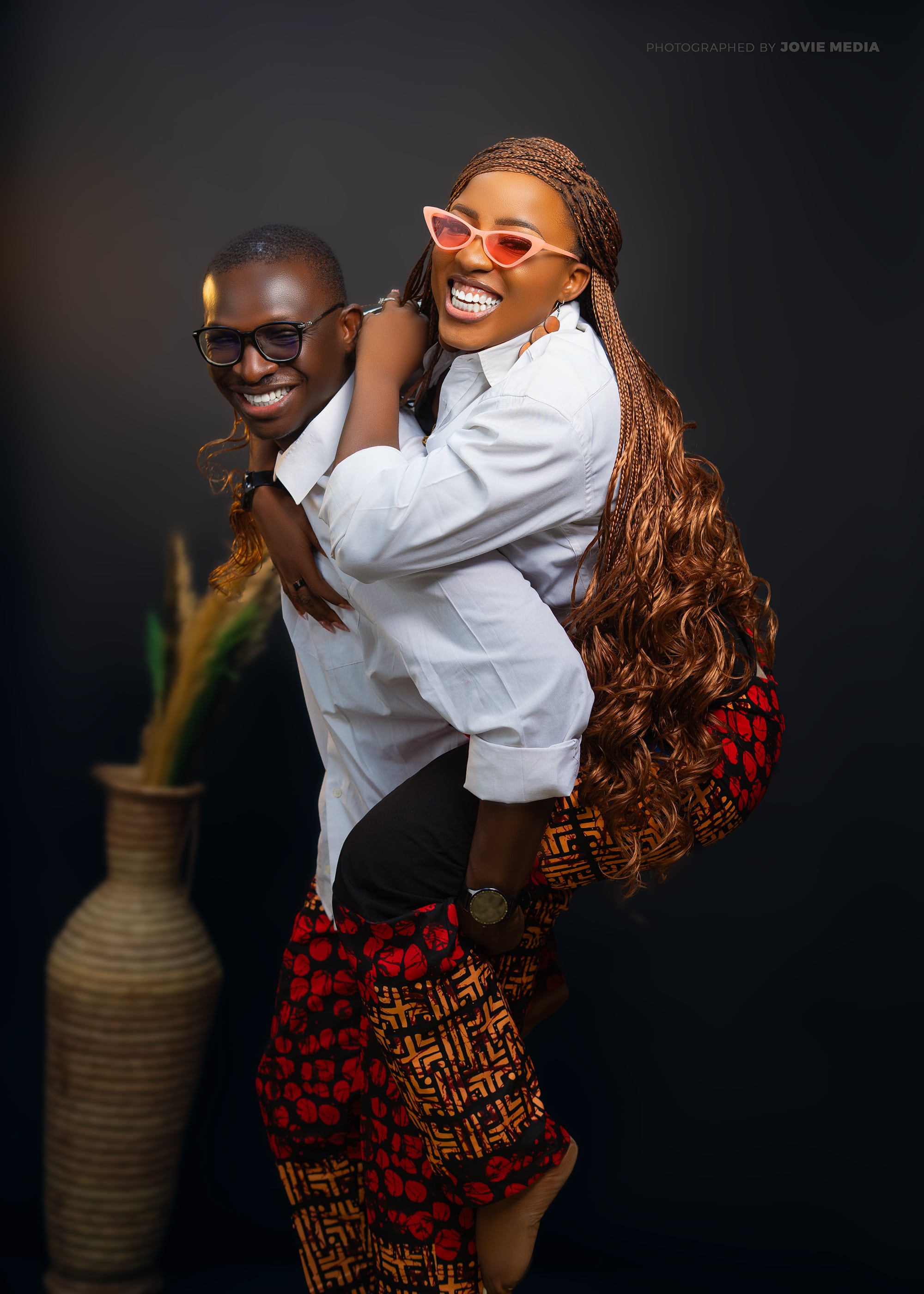 Shalom and Prudence in a pre-wedding photoshoot